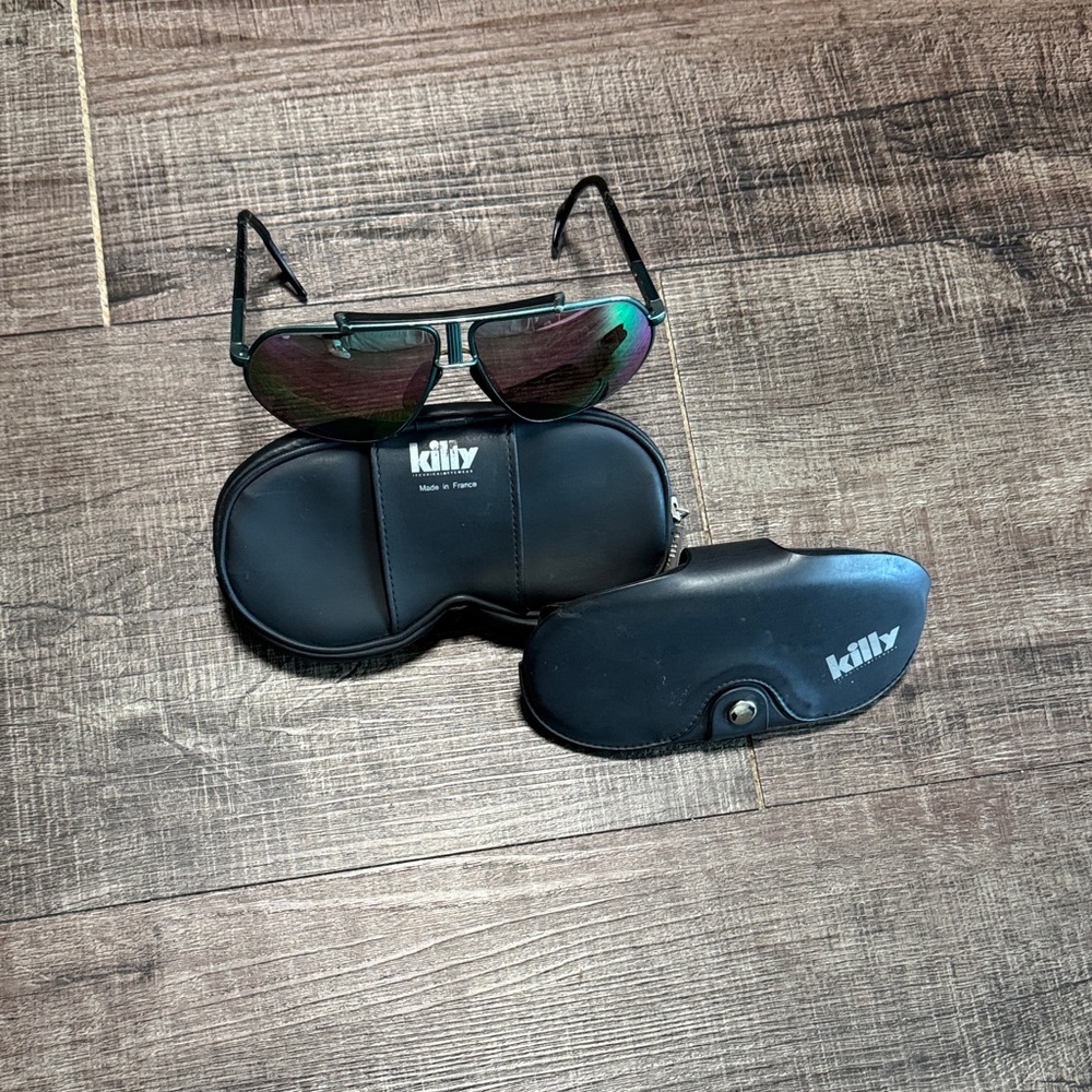 Vintage Killy 470 unisex High End Sunglasses with Case